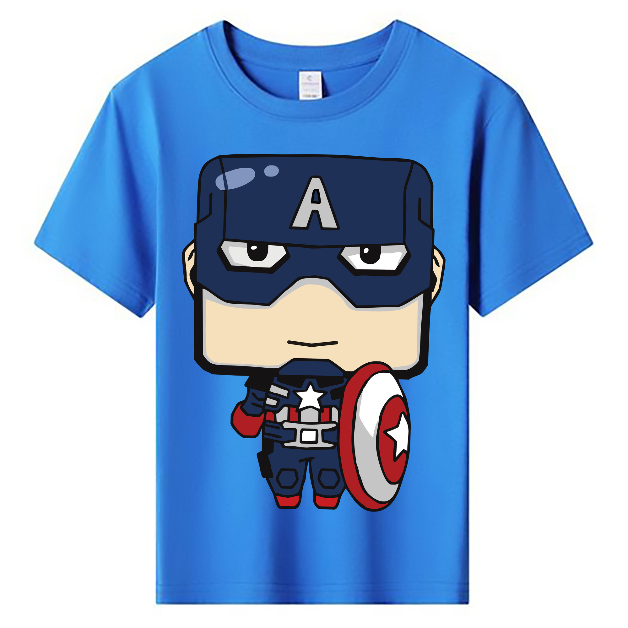 （画像用） アベンジャーズ The Avengers 綿100％キッズTシャツ（フロントプリント）